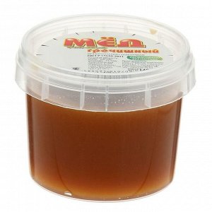 Медовая компания "Мёд правильных пчёл" гречишный,  пластиковое ведро, 140 гр.