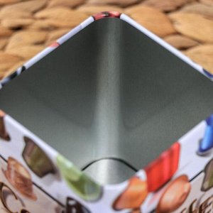 Банка для сыпучих продуктов Coffee, 10x7,5x7,5 см