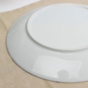 Тарелка мелкая «Мрамор», d=24 см