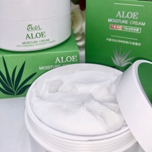 EKEL Увлажняющий крем для лица с экстрактом алоэ Moisture Cream Aloe 100г