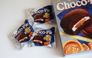 Чокопай Орион ДАРК КАРАМЕЛЬ-большая пачка, 360г/12шт в уп.