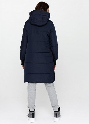 Куртка зимн. 3в1 &quot;Копенгаген&quot; для беременных и слингоношения; цвет: синий