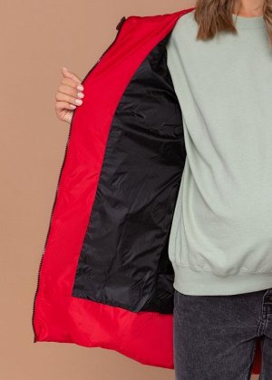 Куртка демис. 2в1 "Берн" для беременных; красный