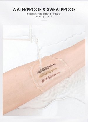 Маркер для бровей O.TWO.O Triple Brow Pen Medium Brown №2 2 ml