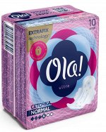 Прокладки женские Ola! Ultra Normal, сеточка, 10 шт