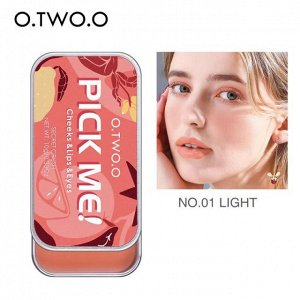 Многофункциональная палитра для макияжа O.TWO 3в1 Pick Me! 10g №01 Light