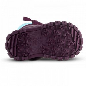 DECATHLON Сапоги зимние лыжные для детей фиолетово-бирюзовые WARM