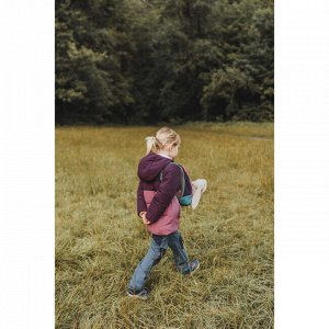 DECATHLON Пуховик походный для детей 2-6 лет фиолетовый QUECHUA