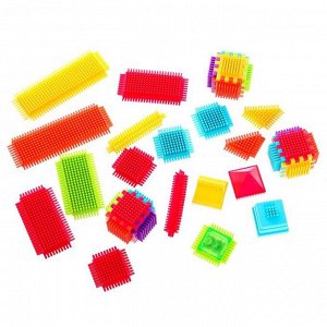 Конструктор игольчатый BRISTLES, 35 деталей, 1 световой элемент