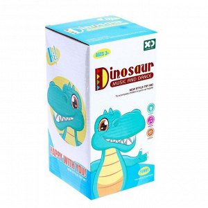Игрушка «Динозавр», работает от батареек, танцует, световые и звуковые эффекты