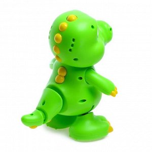 Игрушка «Крокодил», работает от батареек, танцует, световые и звуковые эффекты