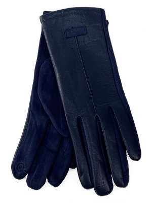 Классические перчатки женские, цвет синий