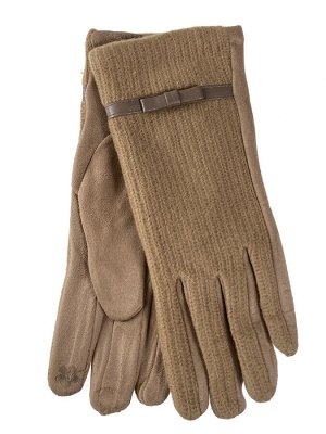 Классические перчатки женские, цвет пшеничный