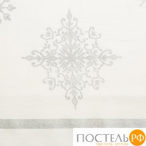 Полотенце "Этель" Серебряные снежинки 40х70 см, 100%хл, 190г/м2 5135195