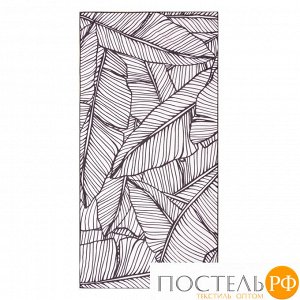 Полотенце пляжное с ручками Этель «Листья», 70*140 см,250гр/м2,100%п/э