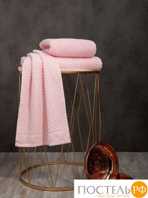 N0000352/розовый Полотенце махровое 90х150 "Лоренцо", розовый