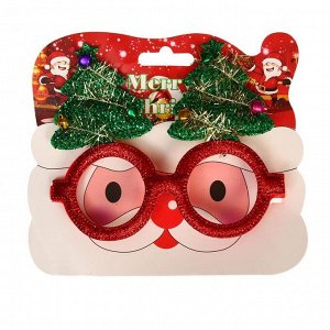 Карнавальные очки «Новогодняя ёлочка»