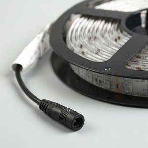 Светодиодная лента 12В, SMD5050, 5 м, IP65, 120 LED, 28.8 Вт/м, 10-12 Лм/1 LED, DC, ЗЕЛЁНЫЙ