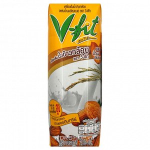 Молоко из коричневого риса  с миндалем  V-FIT, 250 мл ВЕГ
