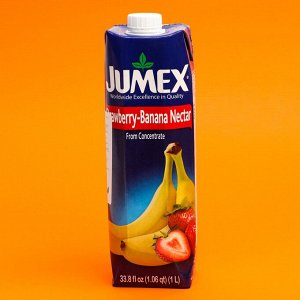 Клубнично-банановый нектар с подсластителем Jumex Strawberry-Banana Nectar т/п 1 л