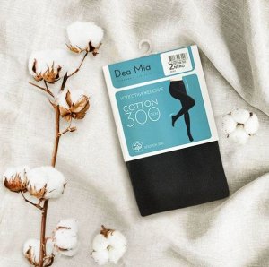 Колготки женские хлопковые DEA MIA COTTON 300