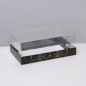 Коробка кондитерская «Gold», 22 х 8 х 13,5 см
