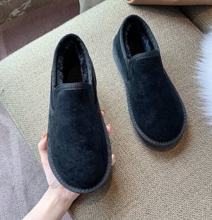 Ботинки  унисекс, цвет черный