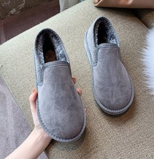 Ботинки  унисекс, цвет серый