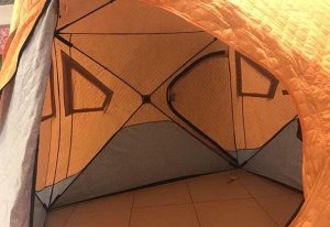 Зимняя палатка КУБ утепленная MIR 2017