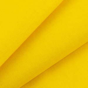 Ткань на отрез бязь ГОСТ Шуя 150 см 11440 цвет лимонный 4