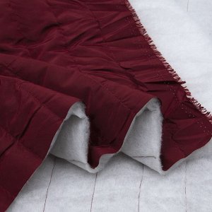Курточная ткань на отрез цвет бордо