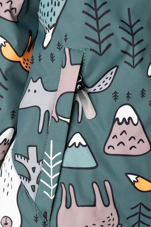Куртка(Осень-Зима)+boys (темный лес, мишки и друзья)