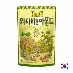 HBAF Wasabi Almond 120g - Корейские орешки с васаби