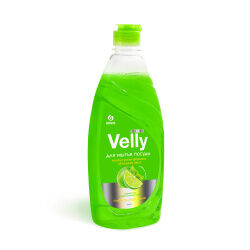 Средство для мытья посуды "Velly" Premium лайм и мята (флакон 500 мл), 1 шт.