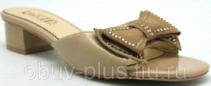 Шлепки Страна производитель: Китай
Размер женской обуви x: 35
Полнота обуви: Тип «F» или «Fx»
Материал верха: Натуральная кожа
Материал подкладки: Натуральная кожа
Цвет: Бежевый
Каблук/Подошва: Каблук