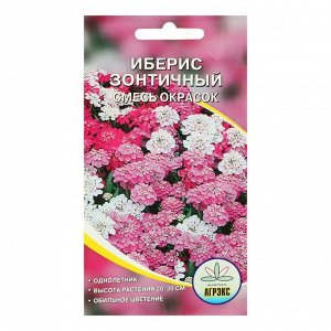Семена цветов Иберис зонтичный смесь окрасок, О, 0,2 г