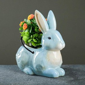 Кашпо керамическое "Кролик" 20*18см