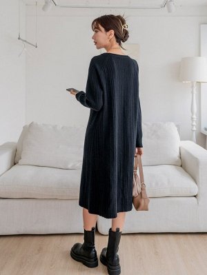 DAZY Платье-свитер с рукавом-реглан
