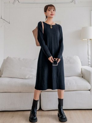 DAZY Платье-свитер с рукавом-реглан