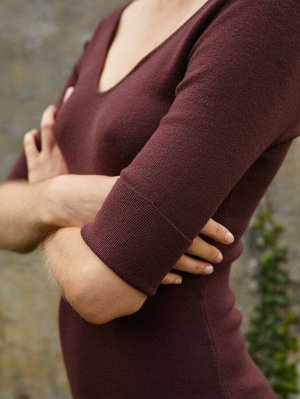 MOTF PREMIUM Платье-свитер из вискозы