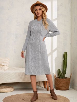 EMERY ROSE Вязаное платье-свитер