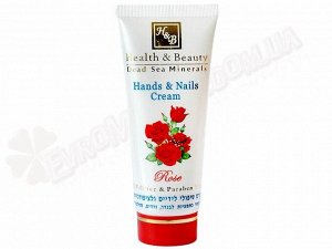 Health &amp; Beauty Мультивитаминный крем для рук и ногтей с ароматом розы, 100 мл