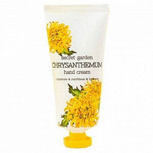 Крем для рук с экстрактом хризантемы Jigott Secret Garden Hibiscus Hand Cream