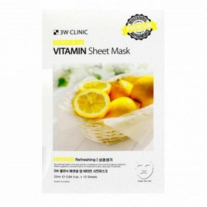 Тканевая маска для лица с витамином С