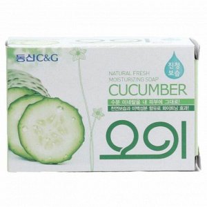 Туалетное мыло огуречное Clio New Cucumber Soap