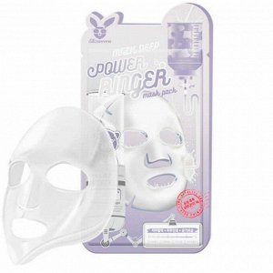 Elizavecca Осветляющая тканевая маска для лица с молочными протеинами Milk Deep Power Ringer Mask Pack, 23 мл