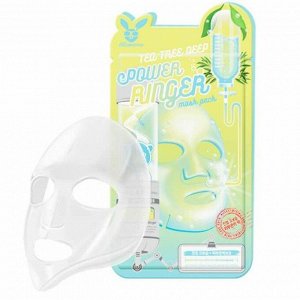 Успокаивающая тканевая маска для лица с экстрактом чайного дерева