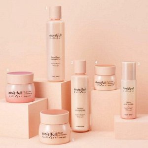 Etude Крем для лица с экстрактом листьев баобаба и 30% морского коллагена / Moistfull Collagen Cream, 75 мл