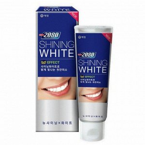 KeraSys Зубная паста Dental Clinic 2080 Shining White Сияющая белизна, 100 г