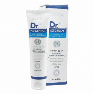 Hanil Зубная паста отбеливающая с серебряным компонентом / Xylose Dr.+ Ag Dental Whitening Toothpaste, 120 мл